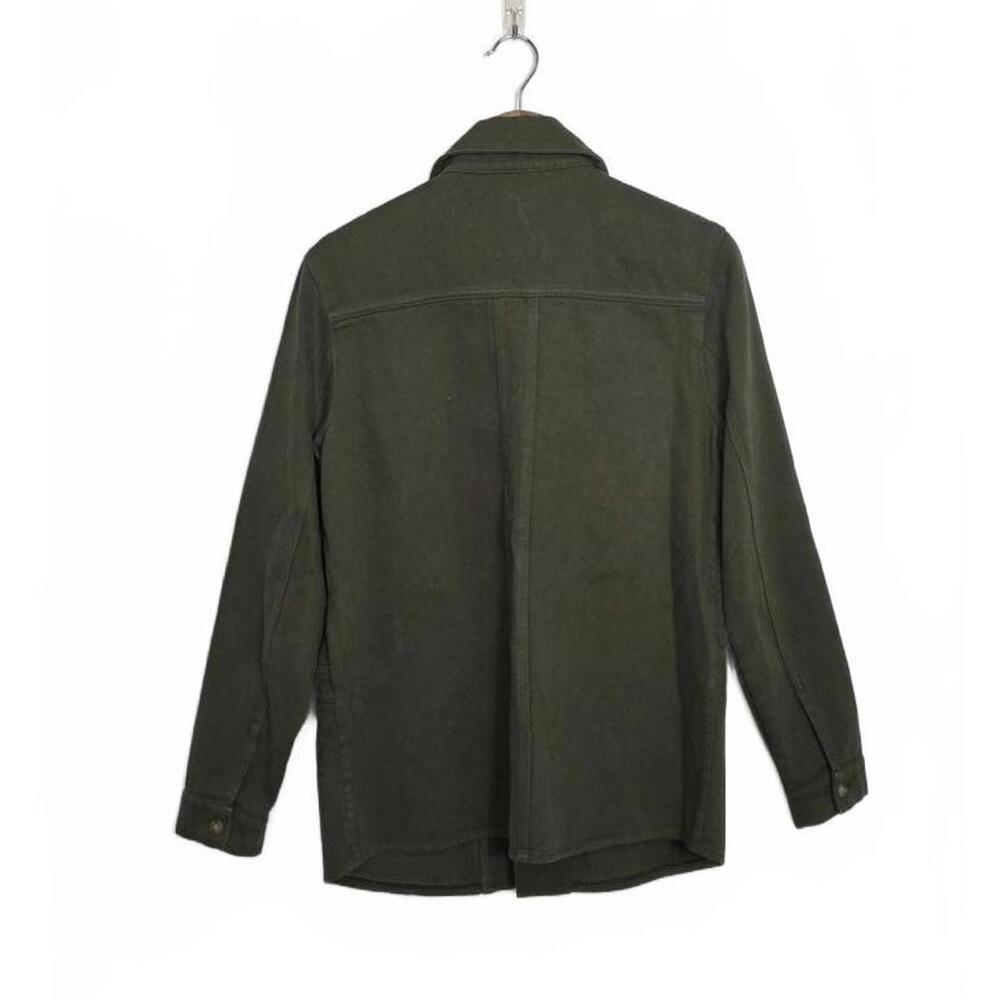 Sezane Will Jacket Sezane Khaki Olive Green Size Small New Without Tags - Picture 3 of 5